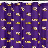 College Covers LSU Tigers Douchegordijn, 177,8 x 182,9 cm