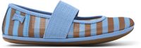 CAMPER Ballerina's 'Right Kids' blauw / bruin