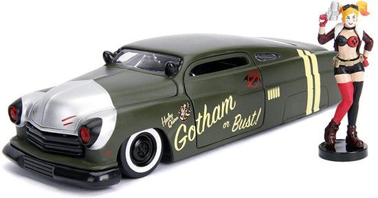 Jada Toys 1951 Mercury - Harley Quinn - DC Comics Bombshells - 1:24