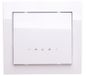 Ospel ŁP-1WS/00, blanc, IP20, 250 V, 10 A, 88 mm, 39 mm