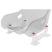 Sparco 04503 spatelset 4 20 mm voor zitting Ultra