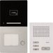 HHG SET-1-RL Audio-intercomset 2-draads Aluminium (geborsteld)