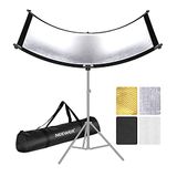 Neewer Clamshell Lichtreflectordiffuser met draagtas, 100 x 45 cm