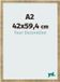 yd. Cadre photo A2 42x59,4 cm MDF Or Antique Bologna