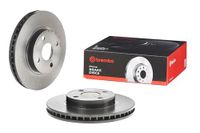 Brembo 09.5844.21 - voorste remschijf met UV-lak