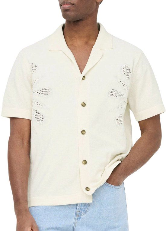 Only & Sons Jam Life Knit SS Overhemd Heren - Maat XL