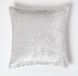 Homescapes Luxe gebroken fluwelen kussenhoes in champagne 45 x 45 cm