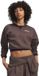Under Armour Rival Fleece Varsity Sweatshirt Met Halve Rits Bruin XS Vrouw