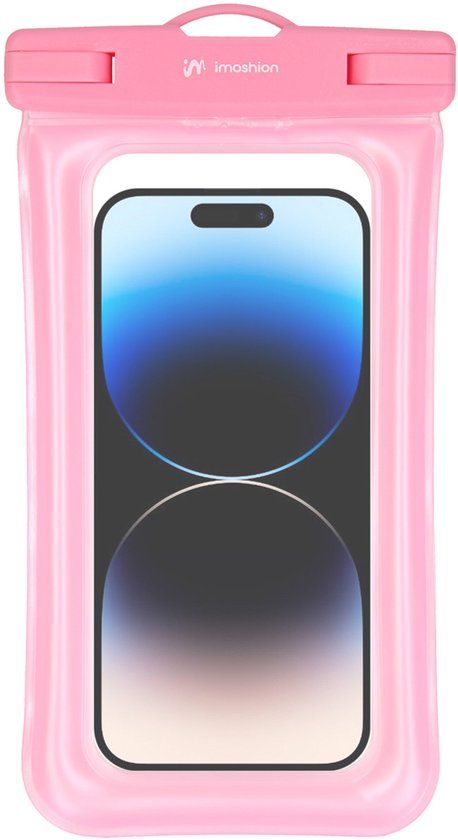 imoshion Waterdicht Telefoonhoesje voor Onderwater - Universele Dry Bag - Roze
