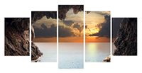 Homemania Muurfoto, motief Wall-Nature en landschappen voor woonkamer, slaapkamer, meerkleurig van polyester, hout, 100 x 2 x 60 cm