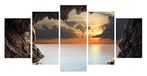 Homemania Muurfoto, motief Wall-Nature en landschappen voor woonkamer, slaapkamer, meerkleurig van polyester, hout, 100 x 2 x 60 cm