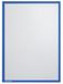 Franken ITSA4M03 transparante borden, toebehoren, brochuretas A4 blauw