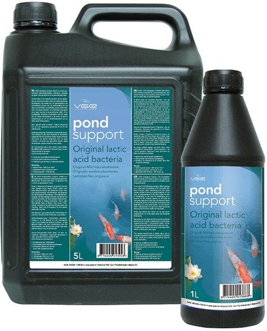 Pond Support melkzuurbacteriën 5ltr Uw water is onze zorg