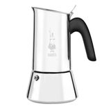 Bialetti Venus Espressomachine, Roestvrij Staal, 4 Kopjes, Zilver