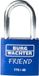 Burg Wächter 39441 Hangslot 40.00 mm Verschillend sluitend Blauw Sleutelslot