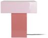 Leitmotiv Tafellamp Grato Recto - Roze - 32x15x35cm - Modern
