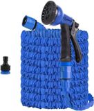 Tuyau d'arrosage flexible - Bleu - 50 cm
