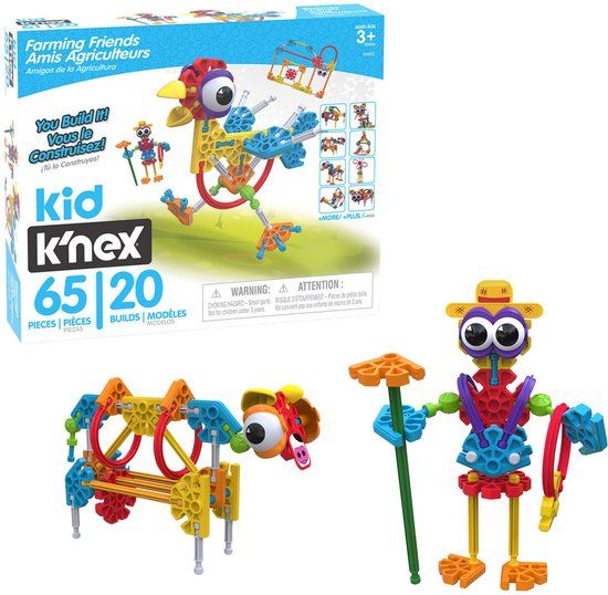 K'nex K'NEX Farmin Friends 20 modelbouwset 61-delig