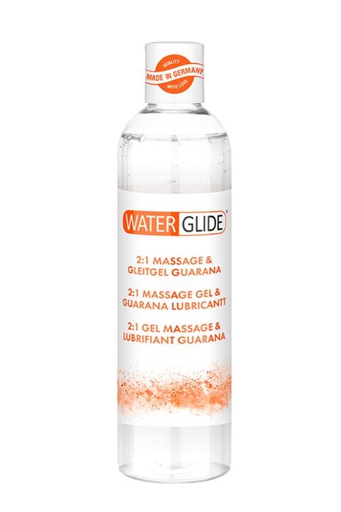 Waterglide 2-in-1 massagegel - Guarana - 4019514306252