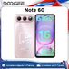 Doogee Note 60 Smartphone 6150Mah Batterij 6.56'' Scherm 32Gb(3+29) 128Gb 13Mp Hoofdcamera Unisoc T7225 Android 16 Mobiele Telefoon
