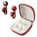 F22 F22 Clip d'oreille OWS Casque sans fil avec réduction du bruit ENC et Bluetooth 6.0 - Rouge