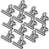 Matana – 12 Magnetische Bulldogclips – Supersterk & Stevig – Voor Whiteboard, Magnetisch Bord, Kantoor & School