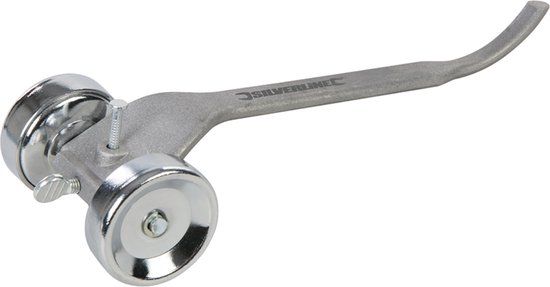 Silverline Voegroller met verstelbare betonspijker - 225 mm - gegoten aluminium - metalen wielen