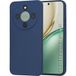 Techsuit Hoesje geschikt voor HONOR Magic8 Lite - Soft Flex Silicone Back Cover - Navy Blue
