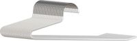 Merkloos Relaxdays Broekhanger set van 20 - antislip - wit