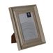 Giftdecor Fotolijstje voor een 10 x 15 cm foto - licht hout - Klassiek - frame 16 x 21 cm - staand/hangend