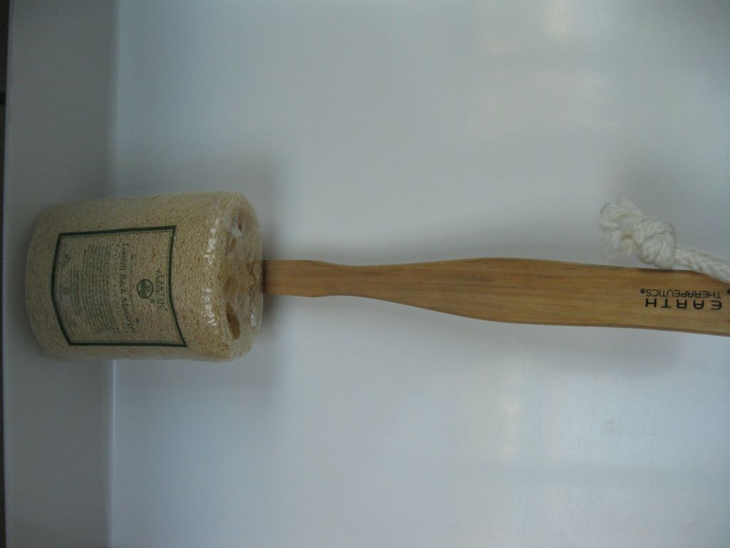 Earth Therapeutics Loofah Rugmassageborstel
