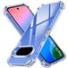Phonillico® Schokbestendige Hoes voor Google Pixel 10 / Pixel 10 Pro - Transparante Flexibele TPU Bescherming