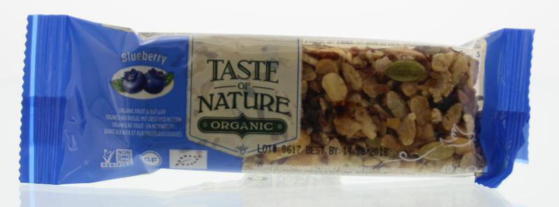 Taste Of Nature Blueberry granenreep 16 x 40g