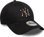 New Era 9forty® New York Yankees Cap Zwart Katoen One Size