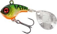 ODD24 Westin Dropbite Spin Tail Jig 3.4cm 17g – Semi-Soft Spin Tail voor Roofvis - Kleur : Firetiger