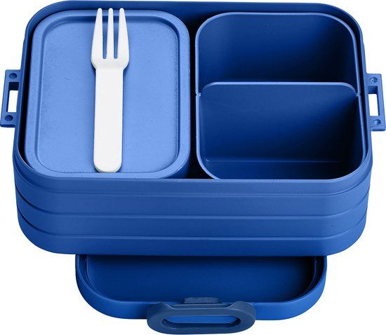 Mepal Bento Lunchbox midi - Vivid Blue - 0.9L - BPA-free