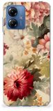 B2Ctelecom Motorola TPU Case voor Motorola Moto G14 Bloemen
