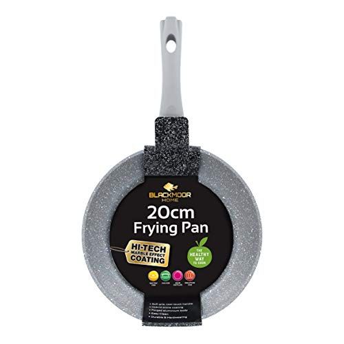 Blackmoor Koekenpan - 20 cm - Grijs - Antiaanbak - Inductie Geschikt