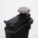 P2R koelradiator voor motor Minarelli 50 AM6 (zwart)