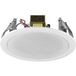 Monacor EDL-15 Haut-parleur de plafond PA 6 W 100 V Blanc 1 pièce