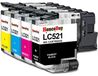 Cartouches d'encre Multipack - Noir, Cyan, Magenta, Jaune