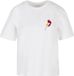 Miss Tee T-shirt Dames Sugar Bomb Tee MST098 Wit XXL