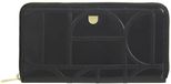 DuDu Up Portemonnee RFID-bescherming Leer 20 cm - Dames - Horizontaal - black-nude