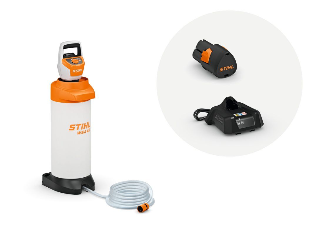 Stihl WSA 40.0 SET Drukwatervat | 10 L | Incl. 1x 2.0Ah AS 2 accu en AL 1 lader - SA090118510