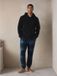 Next - Heren - Set van thermische fleecebroek en hoodie met lange mouwen - Blauw