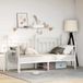 Maison Exclusive - Cadre de lit de jour blanc 80 x 200 cm en acier