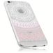 mumbi Hoes compatibel met iPhone 6 / 6S telefoonhoes met mandala-motief roze, transparant