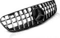 Viking Choice TUNING-TEC Grill MERCEDES GLC W253 vanaf 2015 SPORT GLANZEND ZWART CHROOM