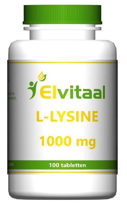 Elvitaal L-Lysine 1000mg Tabletten
