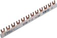 Vorkkamrail Pawbol Serie - 1F Schakelrail - 12mm2 - Grijs